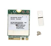 HUSHUI Tarjeta de Red RTL8822CE, Tarjeta WiFi de 1200 Mbps con BT5.0 para Placa Base de Escritorio Portátil, Tarjeta Inalámbrica de Interfaz M.2 802.11A B G N AC de Doble Banda 2.4G