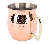 HUSHUI Taza de Cóctel de Acero Inoxidable 304, Diseño Martillado a Prueba de óxido para Bares Domésticos y Entretenimiento, 1 Unidad (Tipo 3)