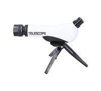 HUSHUI Telescopio Astronómico de Alta Definición para Niños, Telescopio para Principiantes Fácil de Montar, Refractor de Bricolaje con 3 Lentes de Aumento, Ligero y Portátil
