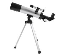 HUSHUI Telescopio Astronómico para Niños Refractor Portátil de Gran Apertura de 50 Mm para Observar Estrellas y Observar Aves Actividades Al Aire Libre