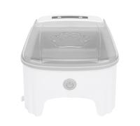 HUSHUI Tiempo Automático del Alimentador de Gatos Gran Capacidad Que No Dan Propina para el Dispensador de Alimentos para Mascotas para Perros Gatos (Gris)