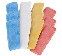 HUSHUI Tiza para Coser Tela, Marcar Herramientas de Sastrería Coloridas, 12 Piezas para Uso Profesional y Doméstico, Tamaño de 5,5 Cm