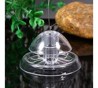 HUSHUI Trampa Ambiental para Caracoles para Peceras y Acuarios, Plástico No Tóxico, Receptor de Planarias Eficiente, Uso en Aguas Tropicales y Frías