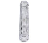HUSHUI Tubo de Ahumador de Acero Inoxidable, Generador de Humo de Barbacoa Hexagonal Duradero para Ahumar Alimentos a la Parrilla en Frío y Caliente, 15,4x5cm, 1 Unidad (Longitud 30,6 CM * Altura 5