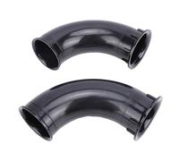 HUSHUI Tubo de Puerto de Altavoces de 2 Piezas, Tubo de Caja de Graves Subwoofer de ABS con Diseño Curvo para Gabinetes de Altavoces DJ PA, Altavoces de Escenario, Altavoces de