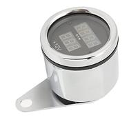 HUSHUI Velocímetro de Motocicleta de 12 V, Odómetro Digital de Alta Precisión para Moto, Hierro, Duradero, Universal, 1 Odómetro