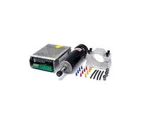 Husillo CNC, 500w ER11 Spindle Motor Kit Air Cooled CNC dc for Milling Router Machine para máquina de grabado(KIT3)
