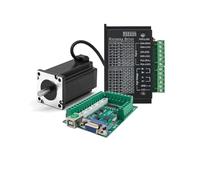 Husillo CNC, Kit de accionamiento motor paso a bucle abierto 2PH 57 con placa control USB, Nema23, 1,2-3 NM, for fresadoras CNC y máquinas textiles para máquina de grabado(With TB6600 Drive,2Nm Motor)