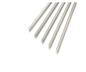 Husillo de avance Husillo trapezoidal de plomo longitud tornillo T10 acero inoxidable 304(T10-LEAM 12MM,150MM)