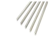 Husillo de avance Husillo trapezoidal de plomo longitud tornillo T10 acero inoxidable 304(T10-LEAM 8MM,150MM)