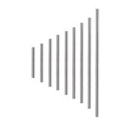 Husillo de avance Tornillo Trapezoidal Plomo 2mm Sin Tuerca Cobre(330mm)