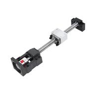 Husillo de bolas antirretroceso Husillo de bolas C7 200 mm a 1000 SFU2005 + soporte BF15 + HM15-86 + acoplador DSG20H(550mm)