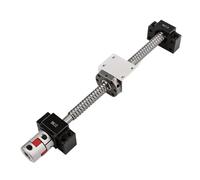 Husillo de bolas antirretroceso Husillo De Bolas SFU1610 C7 250-1000 Mm Con Extremo Mecanizado + BKBF12 + Acoplador(250mm)