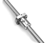 Husillo de bolas C7 de alta precisión 1605 2005 2505 2510 3210 que procesa cualquier juego de tuercas de husillo de bolas de longitud(2510 Machined,2100mm)