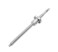 Husillo de bolas, husillo de bolas de guía lineal 1 juego de husillo bolas mecanizado extremo SFU1204 200 mm a 800 con tuerca 1204 for BK/BF10 CNC(450mm)