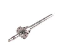Husillo de bolas, husillo de bolas de guía lineal 2505 Husillo de bolas SFU2505 200 mm-2000 mm C7 con tuerca bola simple brida BK/BF20 Extremo mecanizado(1150mm)