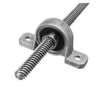 Husillo de bolas, husillo de bolas de guía lineal Guía de doble paso T8 for eje riel lineal CNC, varilla, tornillo, deslizadores, acoplamiento, cojinetes, bloques soporte, 200 mm a 500(300mm)