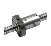 Husillo de bolas, husillo de bolas de guía lineal SFU1204 Tornillo de bola una sola tuerca, longitud 100 mm-1450 mm(300mm)