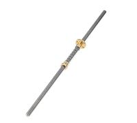 Husillo de bolas, husillo de bolas de guía lineal Tornillo de avance T8 con husillo trapezoidal, tuerca resorte antirretroceso, rosca 8 mm, longitud 100 a 800(800mm)