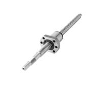 Husillo de bolas, husillo de bolas de guía lineal Tornillo Y Tuerca De 12 Mm Diámetro Paso 10 SFSR1210, 150 A 800, Bola C7 SFS1210 BK/BF10, Extremo Mecanizado(250mm)