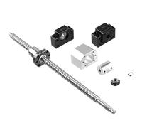 Husillo de bolas, husillo de bolas de movimiento l Husillo De Bolas Laminado SFU1605 C7 300-1050mm BKBF12 Mecanizado Extremos For Impresoras 3D(SFU1605-800mm)