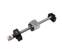 Husillo de bolas, husillo de bolas de movimiento l SFU1605 Husillo De Bolas C7 Mecanizado En Extremo 250-1000 Mm + BKBF12 + Acoplador(900mm)