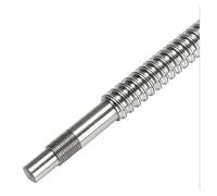 Husillo de bolas Husillo de bolas SFK0801, diámetro paso en miniatura, husillo 8mm, 50mm, 100, 400, 600, 800 con tuerca for máquina cnc impresión 3d(SFK0801 No Machined,700mm)