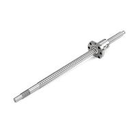 Husillo de bolas SFU1204 SFU1605 SFU1610 SFU2005 SFU1604 200 250 300 350 400 450 500 550 600 700 800 mm C7 tornillo de rodillo con tuerca una sola bola(SFU1204(22mm nut),2600mm)