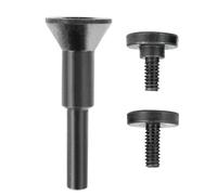 Husillo de disco de corte | Pasador giratorio para amoladora de acero al carbono | Soporte de montaje resistente al desgaste | Adaptador de vástago de precisión | Accesorio de molienda | Sos