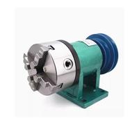 Husillo de Torno for carpintería, ensamblaje de Metal Artesanal, máquina de Cuentas de Buda, Kit de modificación de Mandril autocentrante de Tres Garras y Cuatro Garras(100 4 Claws)