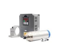 Husillo refrigerado por agua de 4 cojinetes ER20 de 220 V/380 V, 3,2 kW, inversor de 4 kW y soporte de 100 mm(Ceramic Ball Bearing,380v)