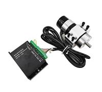 Husillo sin escobillas 48V 500w ER11 controlador de Motor de husillo CC sin escobillas sensor integrado con soporte de abrazadera de 57MM(48V500W-4)
