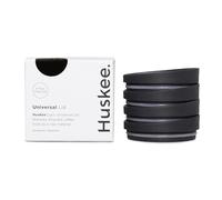 HUSKEE 4 x HuskeeCup Tapa Universal de café y té de cáscara de café (Color Carbón)