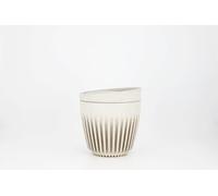 HUSKEE 6oz HuskeeCup - Taza y Tapa de café y té de cáscara de café (Color Natural)