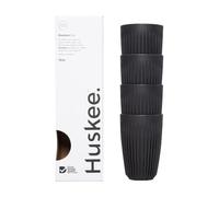 Huskee - HuskeeCup (paquete de 4) (carbón, 12 onzas)