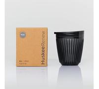 Huskee Renew Range - Taza y tapa ámbar y humo (6 onzas, 8 onzas, 12 onzas, 16 onzas) (ahumado, taza y tapa de 6 onzas)