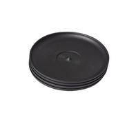 Huskee saucer Charcoal pack 4x