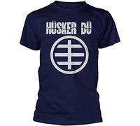 Husker Du - Camiseta - para Hombre Azul Azul Marino Small