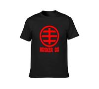 Husker Du Legend Unisex 100% Cotton Short-Sleeve T-Shirts Black L
