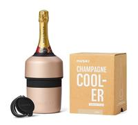 Huski Enfriador de champán | Nuevo | Diseño galardonado sin hielo con tapón de botella desmontable | Mantiene el vino frío hasta 6 horas | Se adapta a la mayoría de botellas de champán, Prosecco y