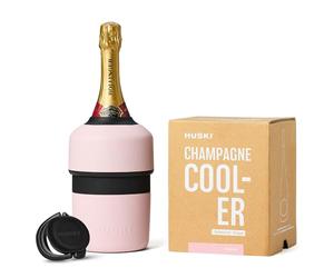 Huski Enfriador de champán | NUEVO | Diseño galardonado sin hielo con tapón de botella desmontable | Mantiene el vino frío hasta 6 horas | Se adapta a la mayoría de botellas de champán, Prosecco y