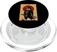 Husky Art Samurai Japonés Guerrero Manga Estética PopSockets PopGrip para MagSafe