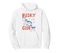 Husky Dad Club Siberian Husky Dog Owner Dog Dad Fathers Day Sudadera con Capucha