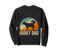 Husky Dad Siberian Huskies Divertido Amante de los Perros Padre Hombre Sudadera
