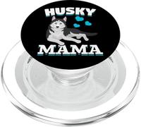 Husky Día De La Madre Husky Mama Dueña del Perro Siberiano PopSockets PopGrip para MagSafe