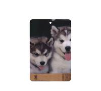 Husky Dog Printing - Juego de 10 tarjetas ambientadoras perfumadas para coche, para decoración de coche