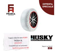 Husky Husky 19" TALLA XL Homologado Calcetines de Nieve EN 16662-1