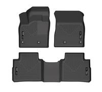 Husky Liners 21-22 Nissan Rogue WeatherBeater - Forro para Piso Delantero y Segundo Asiento - Negro