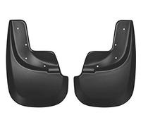 Husky Liners 56811 Compatible con Chevrolet Colorado 2004-12, GMC Canyon 2004-1, con Guardabarros Delanteros Grandes (Anchos/Gruesos), Color Negro