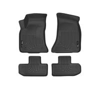 Husky Liners - 99171 se Adapta a Dodge Challenger RWD 2016-20, Dodge Challenger RWD 2017-20 Weatherbeater tapetes para Piso Delantero y Segundo Asiento, Color Negro